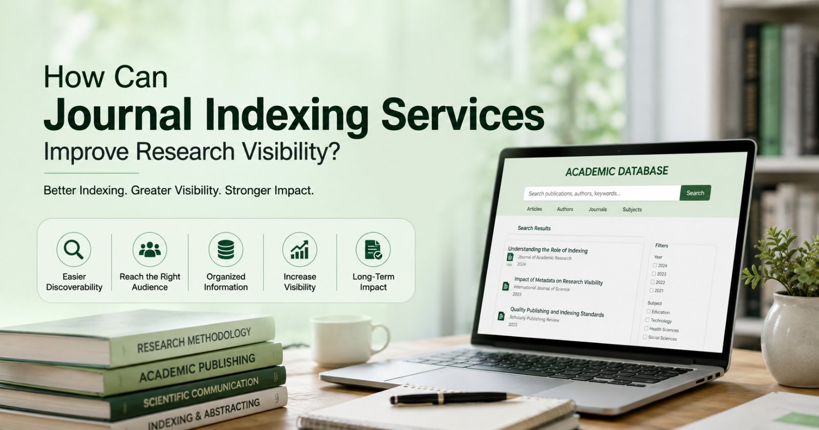 How Can Journal Indexing Services Improve Research Visibility?